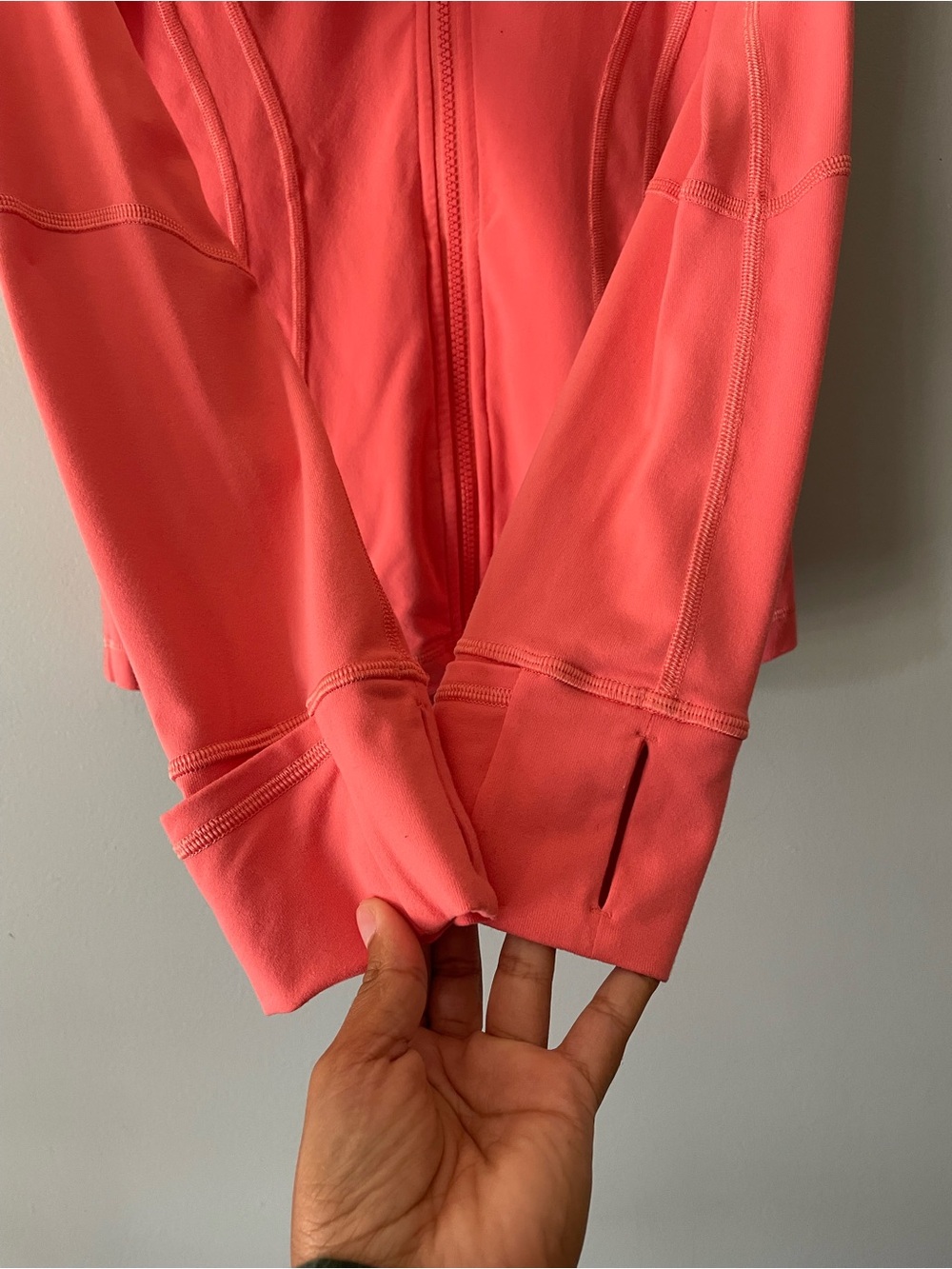 Lululemon Define Jacket - Raspberry Cream - Picture 5 of 8